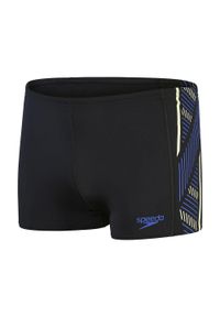 Bokserki kąpielowe męskie Speedo Tech Panel. Kolor: żółty, wielokolorowy, niebieski, czarny. Materiał: poliester #1