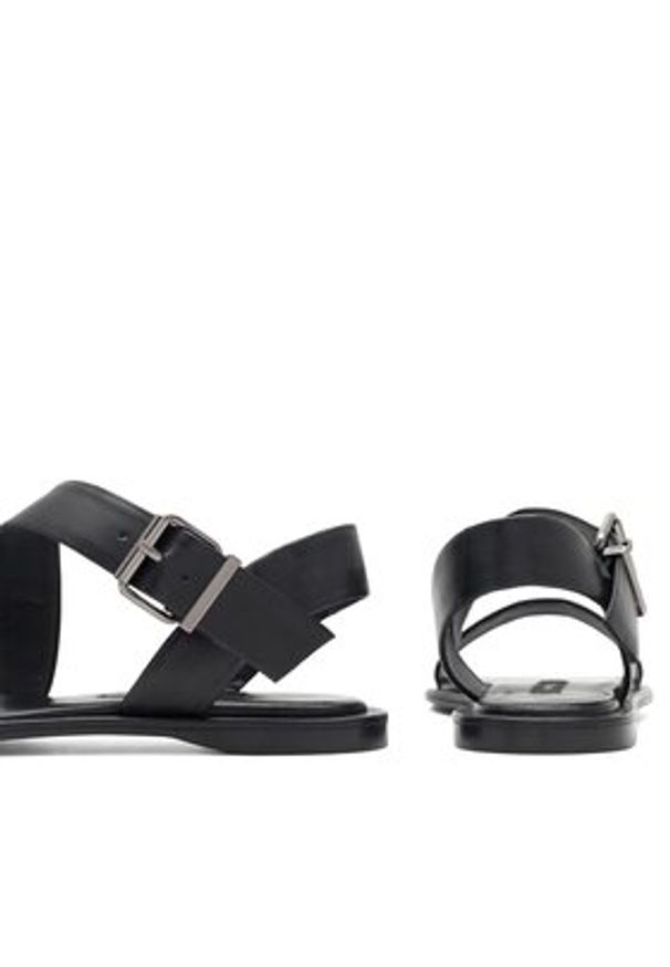 Gino Rossi Sandały Ancona 108087 Czarny. Kolor: czarny. Materiał: skóra