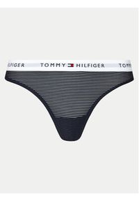 TOMMY HILFIGER - Tommy Hilfiger Komplet 3 par stringów UW0UW05532 Kolorowy. Materiał: syntetyk. Wzór: kolorowy #6