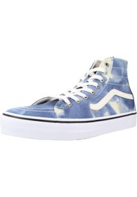 Tenisówki Vans Model Sk8-hi Tapered Kolor Niebieski. Kolor: niebieski. Materiał: tkanina, skóra