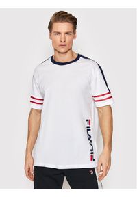Fila T-Shirt Barstow 768989 Biały Loose Fit. Kolor: biały. Materiał: bawełna #1