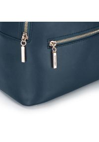Wittchen - Plecak damski. Kolor: niebieski. Materiał: skóra. Styl: klasyczny #4