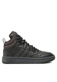 Adidas - adidas Sneakersy Hoops 3.0 GW6421 Czarny. Kolor: czarny. Materiał: materiał