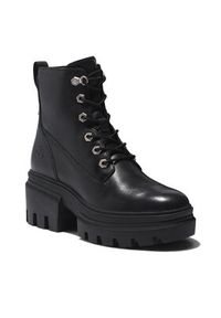 Timberland Botki Everleigh Boot 6In Laceup TB0A41S70151 Czarny. Kolor: czarny. Materiał: skóra #6