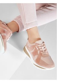 Eva Minge Sneakersy EM-41-09-001088 Różowy. Kolor: różowy. Materiał: skóra #9