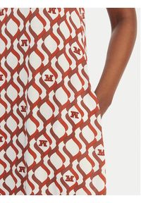 Max Mara Beachwear Sukienka letnia Paste 2616621069 Miedziany Regular Fit. Kolor: brązowy. Materiał: wiskoza. Sezon: lato #3