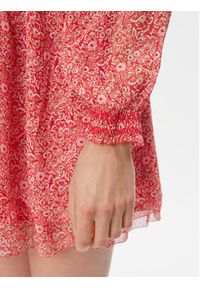Pepe Jeans Sukienka letnia Bridget PL953440 Różowy Regular Fit. Kolor: różowy. Materiał: syntetyk. Sezon: lato #4