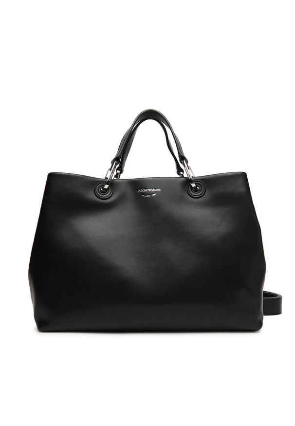 Torebka Emporio Armani. Kolor: czarny