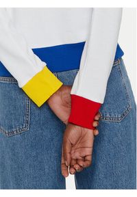 United Colors of Benetton - United Colors Of Benetton Bluza 3J68D107Z Biały Regular Fit. Kolor: biały. Materiał: bawełna #4