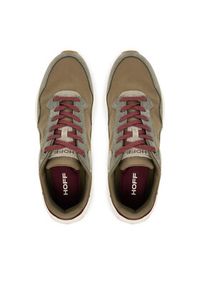 HOFF Sneakersy City Mkii 22535610 Khaki. Kolor: brązowy. Materiał: zamsz, skóra #4