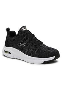 skechers - Skechers Sneakersy Paradyme 232041/BKW Czarny. Kolor: czarny. Materiał: materiał #8