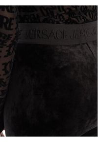 Versace Jeans Couture Legginsy 79HAC101 J0241 Czarny Slim Fit. Kolor: czarny. Materiał: syntetyk #4