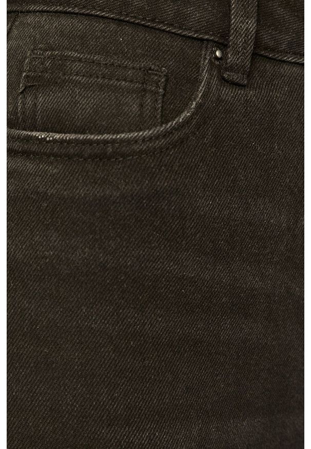 Vero Moda - Jeansy. Stan: podwyższony. Kolor: czarny