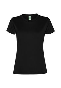 ROLY - Damska Koszulka Sportowa Z Krótkim Rękawem Slam. Kolor: czarny. Długość rękawa: krótki rękaw. Długość: krótkie. Sport: turystyka piesza #1