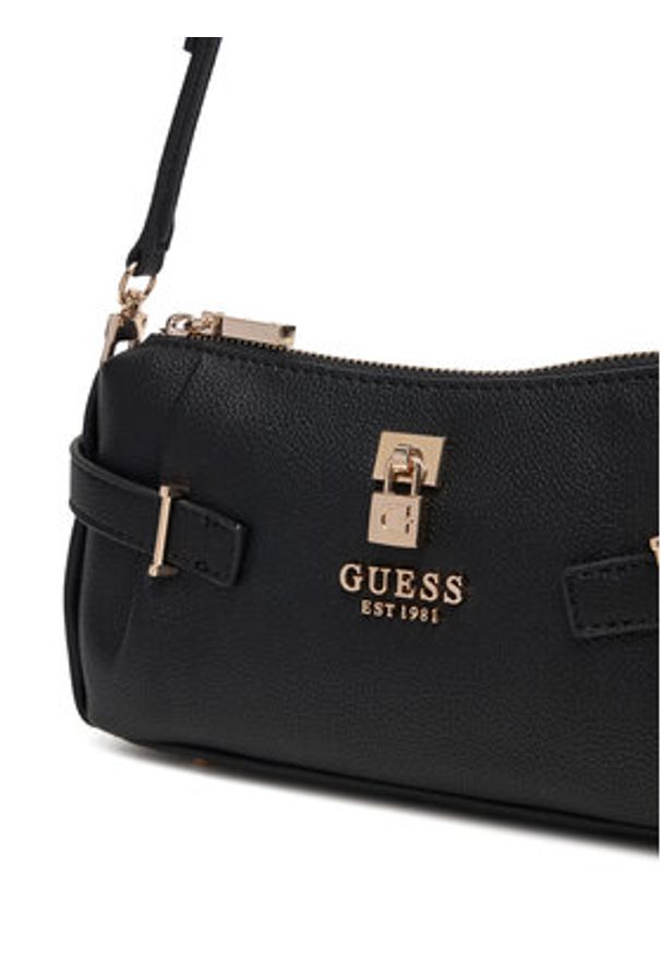 Guess Torebka Yesba Mini HWBG78 33720 Czarny. Kolor: czarny. Materiał: skórzane