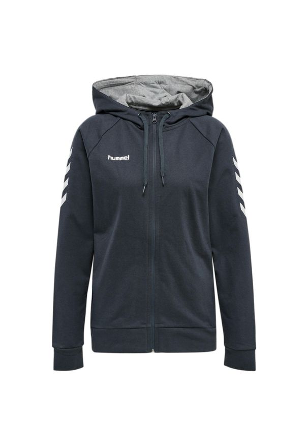 Bluza do piłki ręcznej damska Hummel hmlGO Zip z kapturem. Typ kołnierza: kaptur. Kolor: wielokolorowy, szary, czarny, brązowy. Sezon: zima, jesień