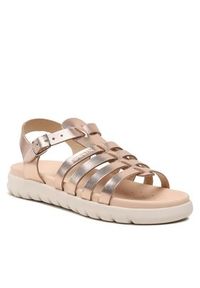 Geox Sandały J Sandal Soleima Gir J35GSB000CFC7018 D Złoty. Kolor: złoty