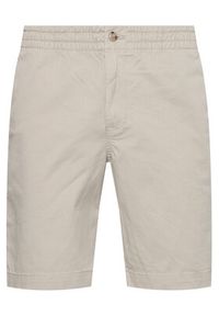 Polo Ralph Lauren Szorty materiałowe Prepster 710644995 Beżowy Classic Fit. Kolor: beżowy. Materiał: bawełna #3