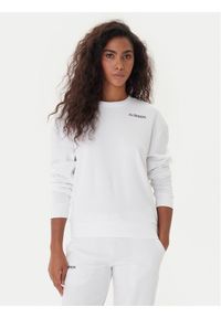 Kappa Bluza Logo Fekka 371M5EW Biały Regular Fit. Kolor: biały. Materiał: bawełna #1