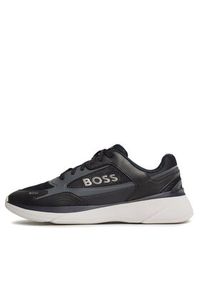 BOSS - Boss Sneakersy Dean 50487577 Granatowy. Kolor: niebieski. Materiał: materiał #4