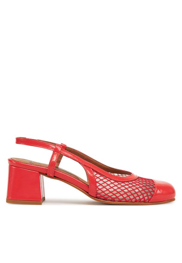 Czółenka Fly London. Kolor: pomarańczowy