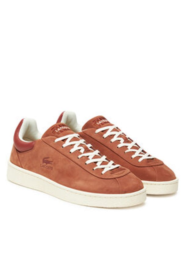 Lacoste Sneakersy 749SMA0030 Brązowy. Kolor: brązowy. Materiał: skóra