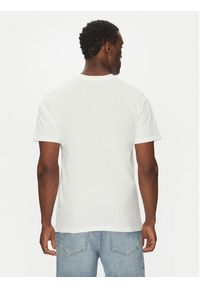 Quiksilver T-Shirt EQYZT08040 Biały Regular Fit. Kolor: biały. Materiał: bawełna #4