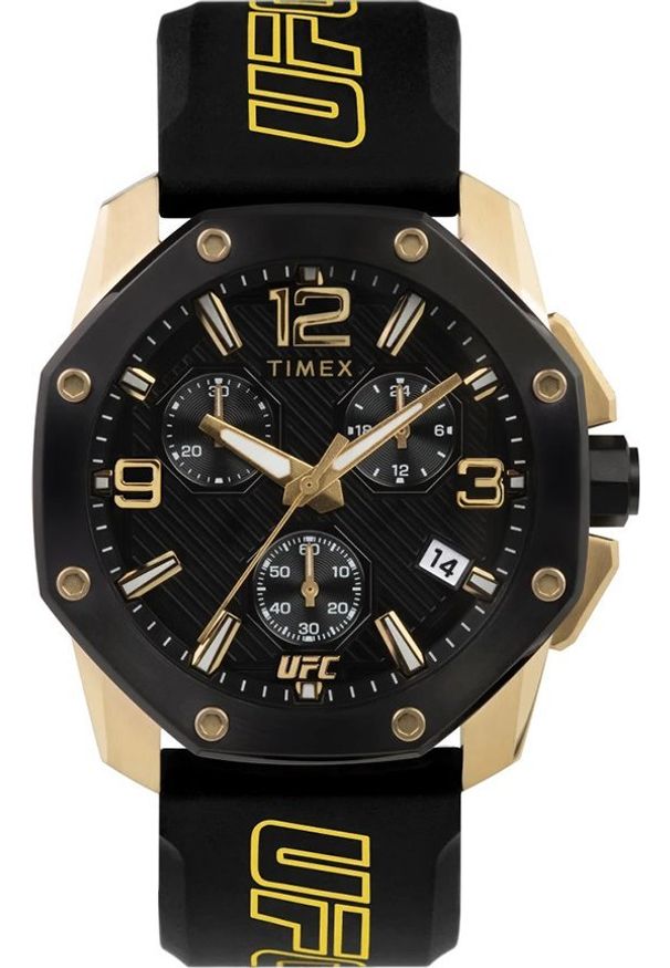 Zegarek Timex Zegarek męski Timex TW2V58500 czarny. Kolor: czarny