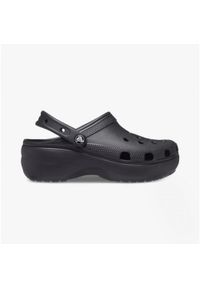 Klapki damskie Crocs CLASSIC PLATFORM CLOG. Kolor: czarny. Obcas: na platformie. Styl: sportowy