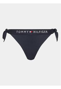 TOMMY HILFIGER - Tommy Hilfiger Dół od bikini UW0UW04497 Granatowy. Kolor: niebieski. Materiał: syntetyk