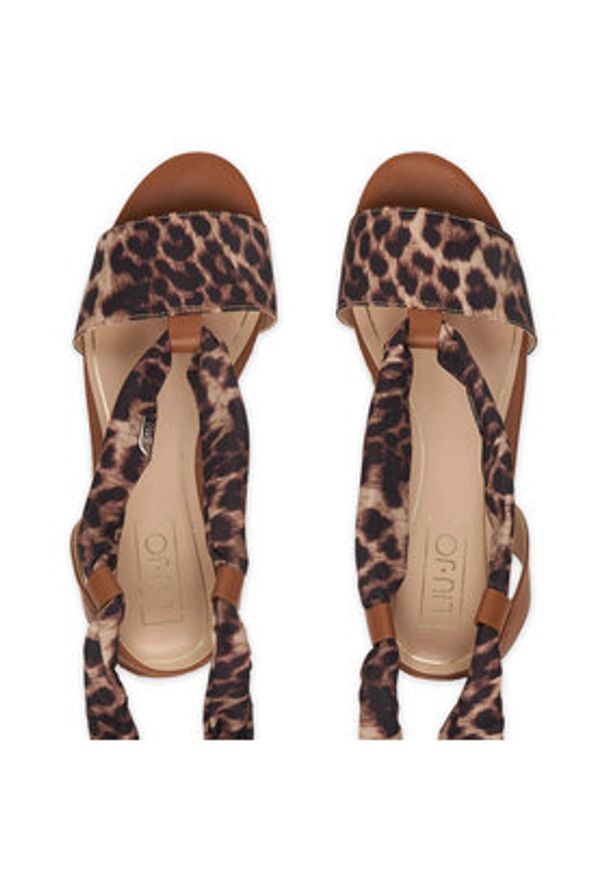 Liu Jo Espadryle Bali 03 SA6087 TX133 Brązowy. Kolor: brązowy. Materiał: materiał