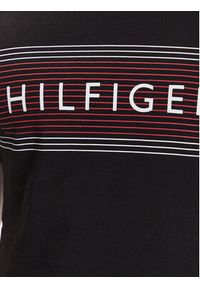 TOMMY HILFIGER - Tommy Hilfiger T-Shirt Brand Love Chest MW0MW30035 Czarny Slim Fit. Kolor: czarny. Materiał: bawełna