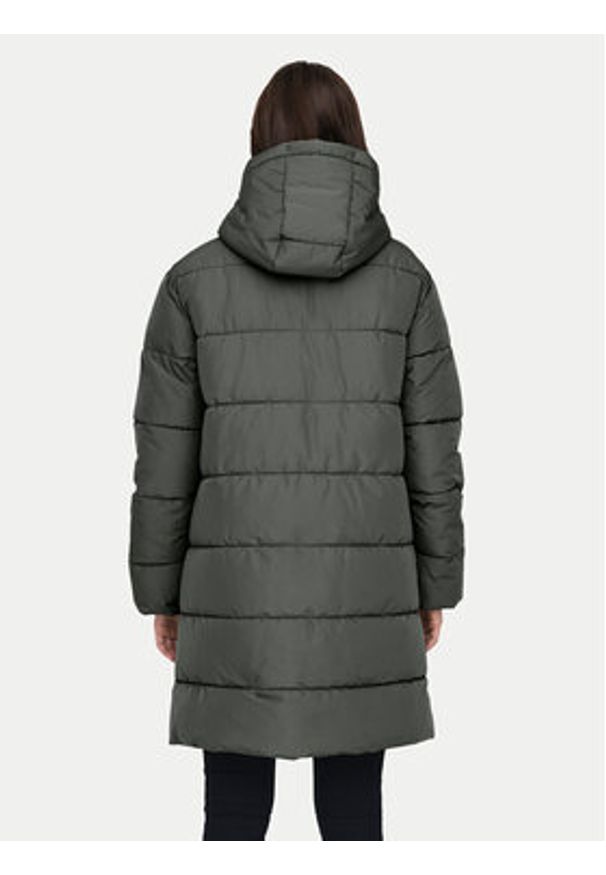 only - ONLY Kurtka zimowa Clair 15323232 Szary Regular Fit. Kolor: szary. Materiał: syntetyk. Sezon: zima