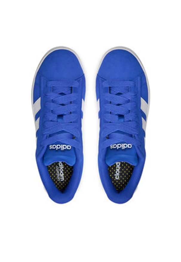 Adidas - adidas Sneakersy Grand Court Alpha IH3846 Niebieski. Kolor: niebieski. Materiał: zamsz, skóra