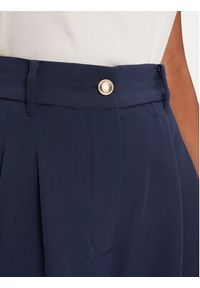 Guess Spodnie palazzo W5GB02 WH9Y2 Granatowy Wide Leg. Kolor: niebieski. Materiał: syntetyk