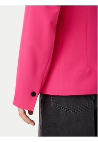 only - ONLY Marynarka Raven 15338389 Różowy Slim Fit. Kolor: różowy. Materiał: syntetyk #2