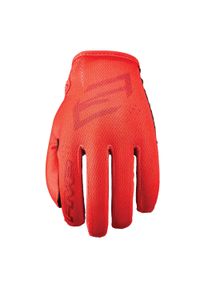 FIVE GLOVES - Rękawiczki XR-RIDE - CZERWONE - L/10. Kolor: czerwony. Materiał: skóra. Sport: kolarstwo #1