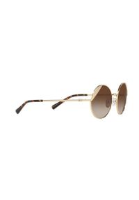 Armani Exchange Okulary przeciwsłoneczne damskie. Kształt: okrągłe. Kolor: złoty