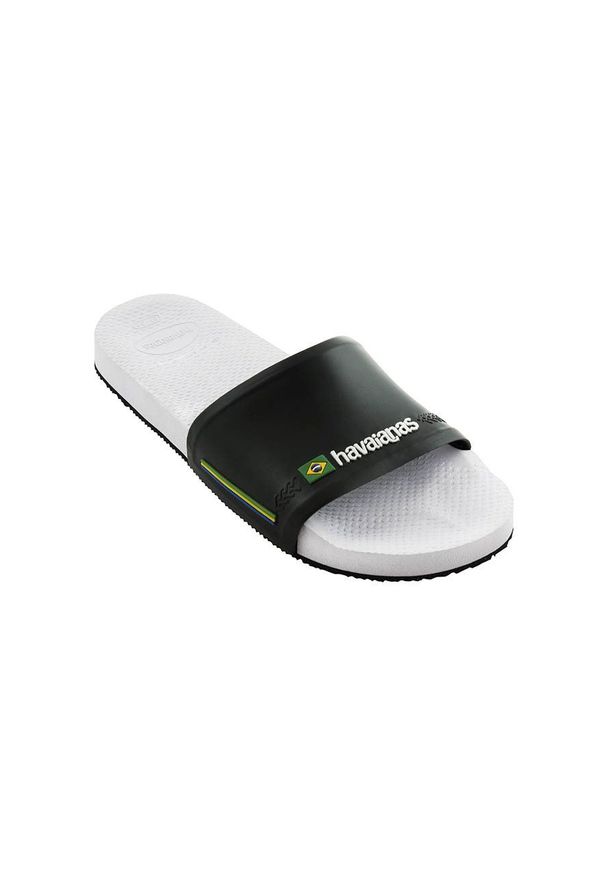Havaianas - Klapki. Kolor: biały. Materiał: materiał, guma. Wzór: gładki