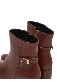 HÖGL Botki Ella 0-134123-2900 Bordowy. Kolor: czerwony. Materiał: skóra #3