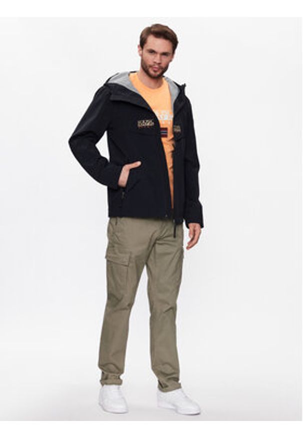 Napapijri Kurtka przejściowa Rainforest Open NP0A4H2O Czarny Regular Fit. Kolor: czarny. Materiał: syntetyk