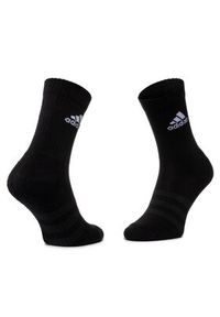 Adidas - adidas Zestaw 6 par niskich skarpet unisex Cush Crw 6Pp DZ9354 Czarny. Kolor: czarny. Materiał: materiał