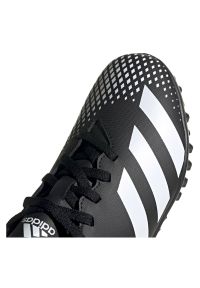 Adidas - Buty piłkarskie dla dzieci adidas Predator 20.4 TF Jr FW9223. Zapięcie: sznurówki. Materiał: syntetyk. Szerokość cholewki: normalna. Wzór: geometria. Sport: piłka nożna #3