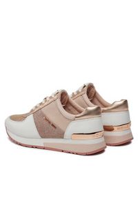 MICHAEL Michael Kors Sneakersy Allie Trainer 43R4ALFS1D Różowy. Kolor: różowy. Materiał: skóra
