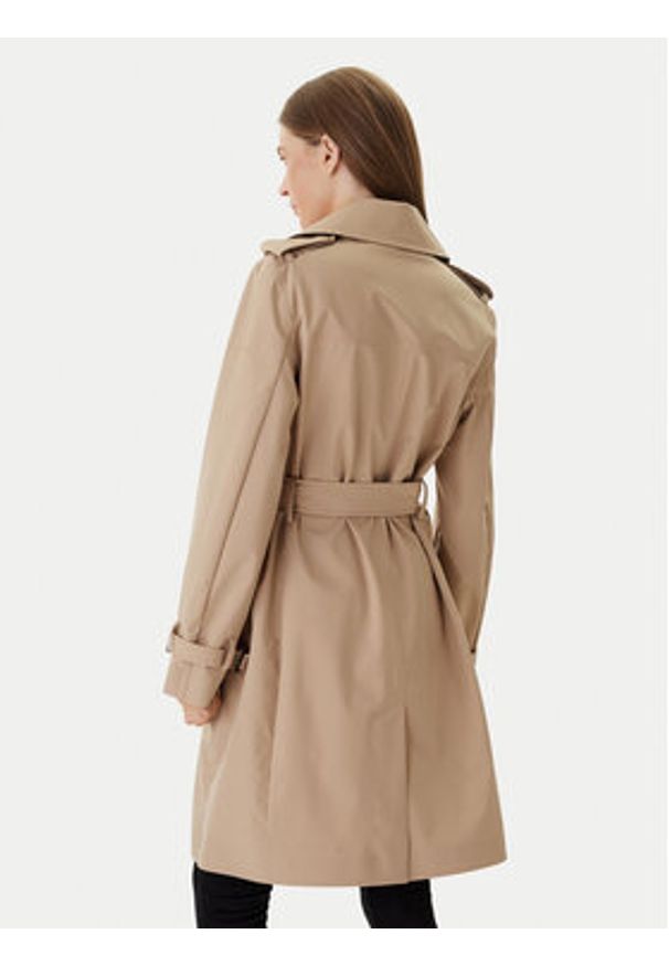 Save The Duck Trencz D42664W GRIN22 Beżowy Regular Fit. Kolor: beżowy. Materiał: syntetyk