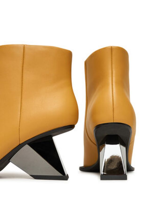 United Nude Botki Rockit Pull On Bootie 1094792816 Żółty. Kolor: żółty. Materiał: skóra