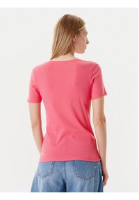 United Colors of Benetton - United Colors Of Benetton T-Shirt 3GA2E4230 Różowy Regular Fit. Kolor: różowy. Materiał: bawełna #4
