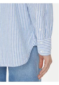 Pepe Jeans Koszula Dream PL305033 Niebieski Loose Fit. Kolor: niebieski. Materiał: bawełna, len #4