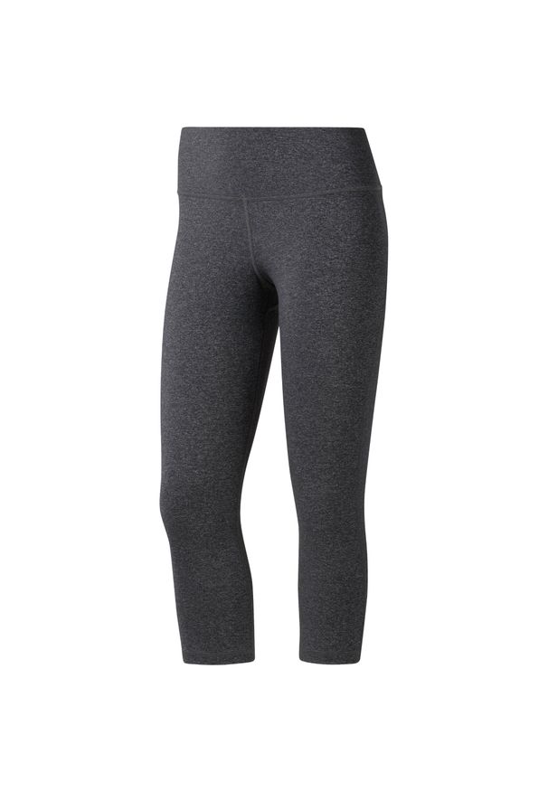 Spodnie treningowe damskie Reebok OS Lux 34 Tight 20. Kolor: szary