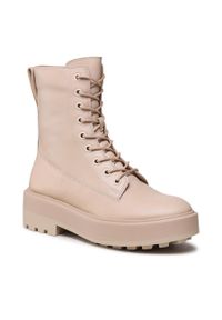 Botki Gino Rossi V802-09 Beige. Kolor: beżowy. Materiał: skóra #1